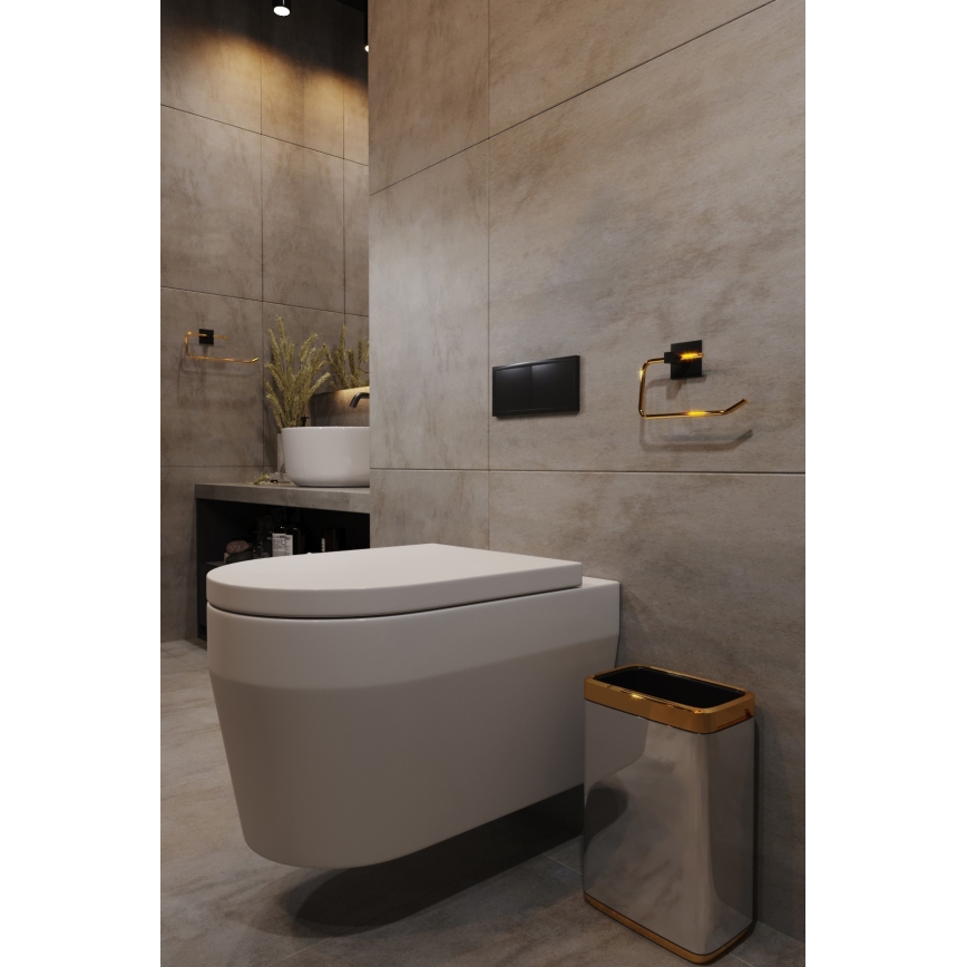 PLEASE TRANSLATE 8x16 cm svart/guld