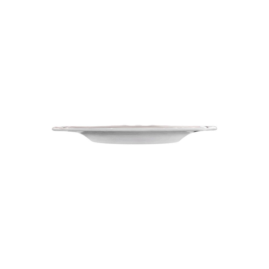 Porslinsservis 53 delar vit/silver