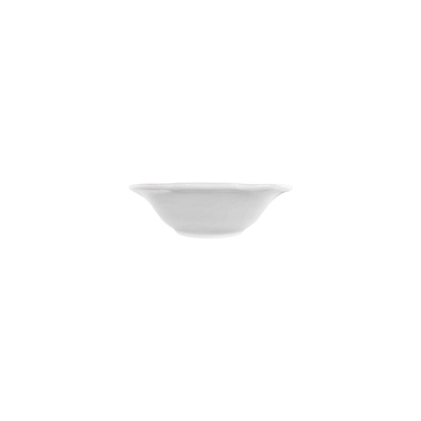 Porslinsservis 53 delar vit/silver