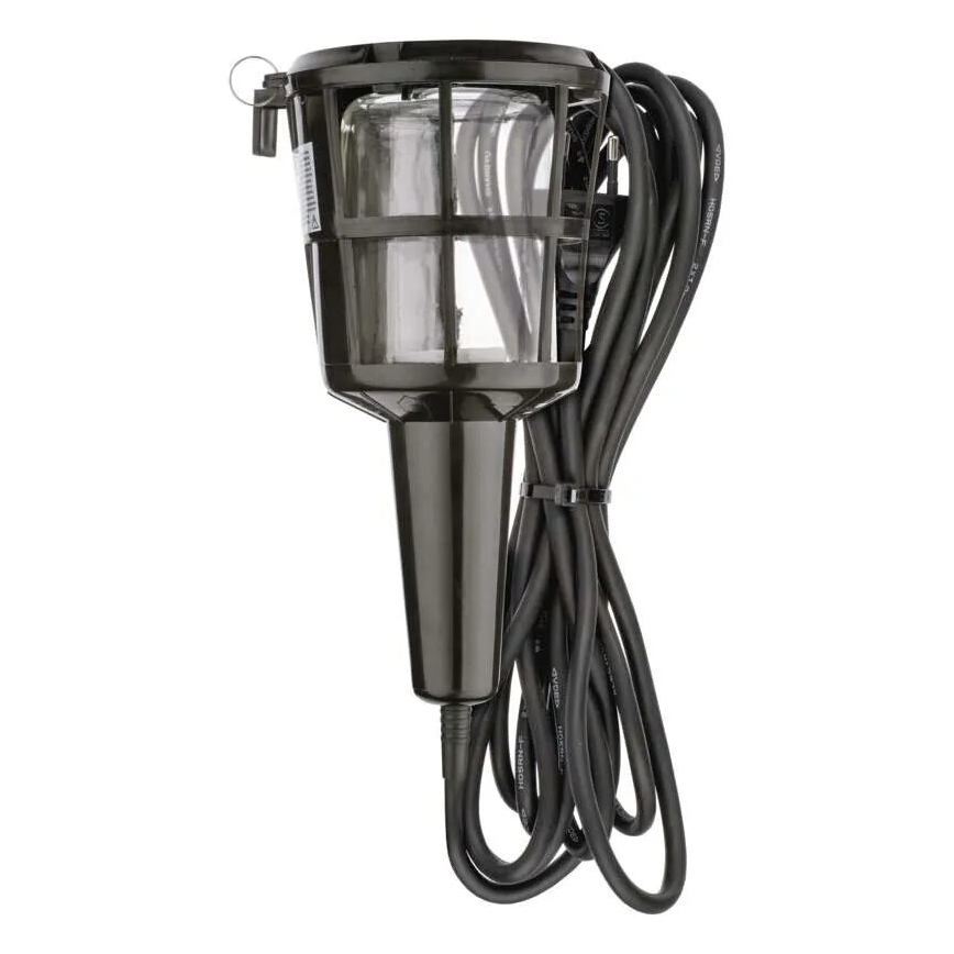 Portabel lampa för vägguttag 1xE27/60W/230V