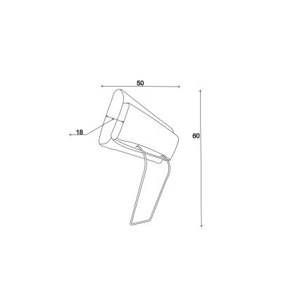 Praktiskt nackstöd LIVORNO grå