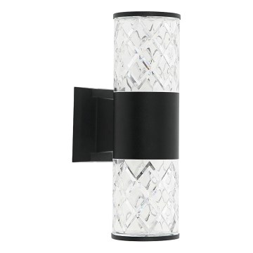 Prezent 12101 - Utomhusvägglampa EVEN 2xE27/40W/230V IP54