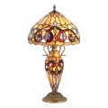 Prezent 1706 - Bordslampa TIFFANY 2xE27/60W + 1xE14/7W/230V