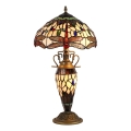 Prezent 1710 - Bordslampa TIFFANY 2xE27/60W + 1xE14/7W/230V