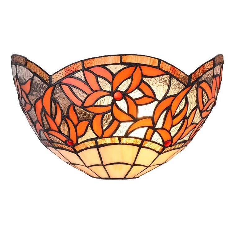 Prezent 234 - Vägglampa TIFFANY 1xE14/40W/230V