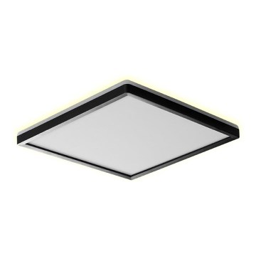 Prezent 27313 -LED taklampa för badrum CORDIA SQ LED/18W/230V 3000/6000K IP54 svart
