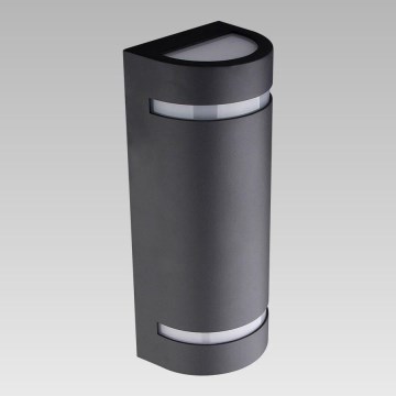 Prezent 31300 - Utomhus Väggbelysning TAMPA 2xGU10/5W/230V IP54