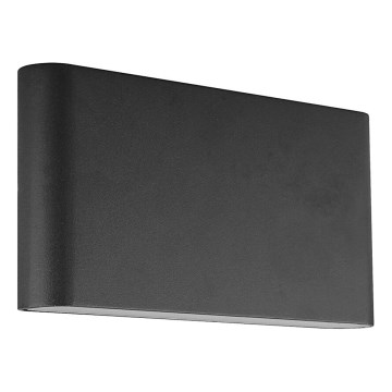 Prezent 31318 - LED vägglampa för utomhusbruk MAER 2xLED/5W/230V IP44 svart