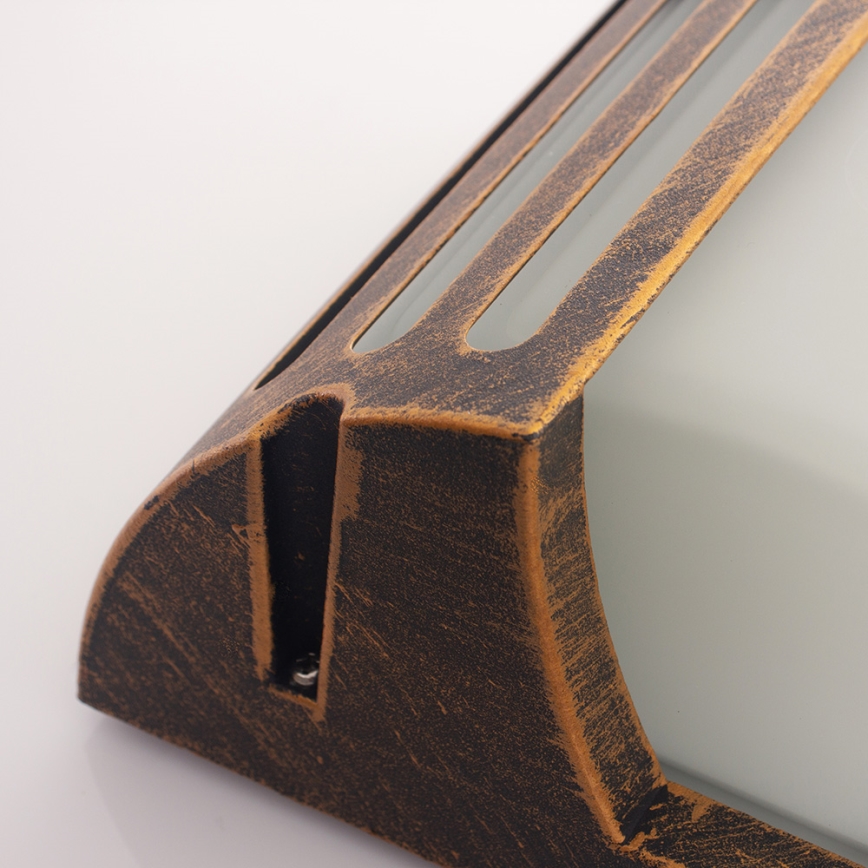 Prezent 39022 - Utomhusvägglampa AMALFI 1xE27/60W/230V IP44