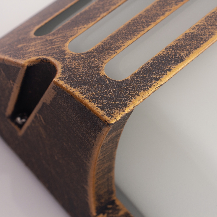 Prezent 39022 - Utomhusvägglampa AMALFI 1xE27/60W/230V IP44