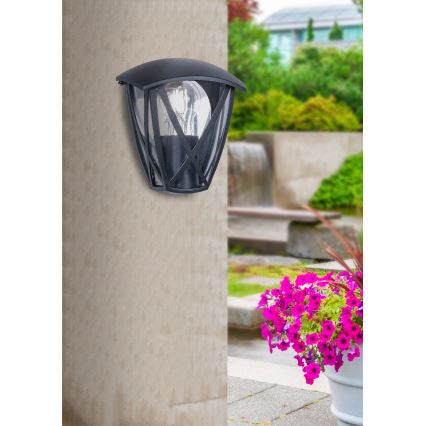 Prezent 39032 - Vägglampa för utomhusbruk SPLIT 1xE27/40W/230V IP44