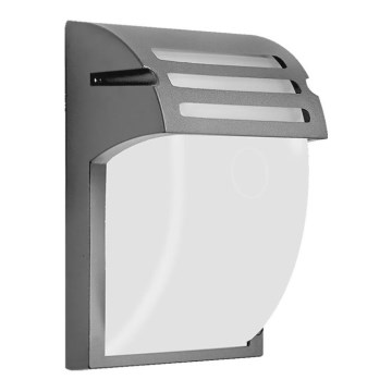 Prezent 39040 - Vägglampa för utomhusbruk AMALFI MINI 1xE27/60W/230V IP44 antracit