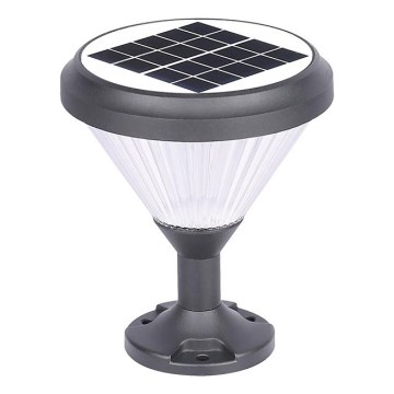 Prezent 65291 - LED Solcellsbelysning 2i1 AKRA LED/10W/3,2V IP65 2000 mAh