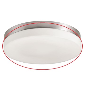 Prezent 67101 - Reservglas till taklampa PILLS E27, vit