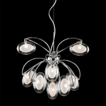 Prezent 69039 - PENELOPA Ljuskrona 9xG4/20W/230V