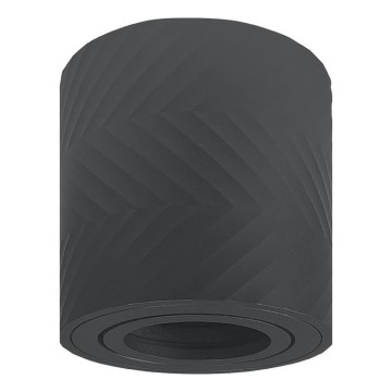 Prezent 71111 - Spotlampa LOTAR 1xGU10/50W/230V Ø 8 cm svart