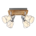 Prezent 75453 - Spotlight PADRE 4xE14/40W/230V ek