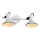 Prezent 75474 - Väggspotlight ANDORA 2xE14/40W/230V vit