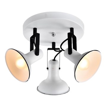 Prezent 75475 - Spotlight ANDORA 3xE14/40W/230V vit