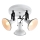 Prezent 75475 - Spotlight ANDORA 3xE14/40W/230V vit