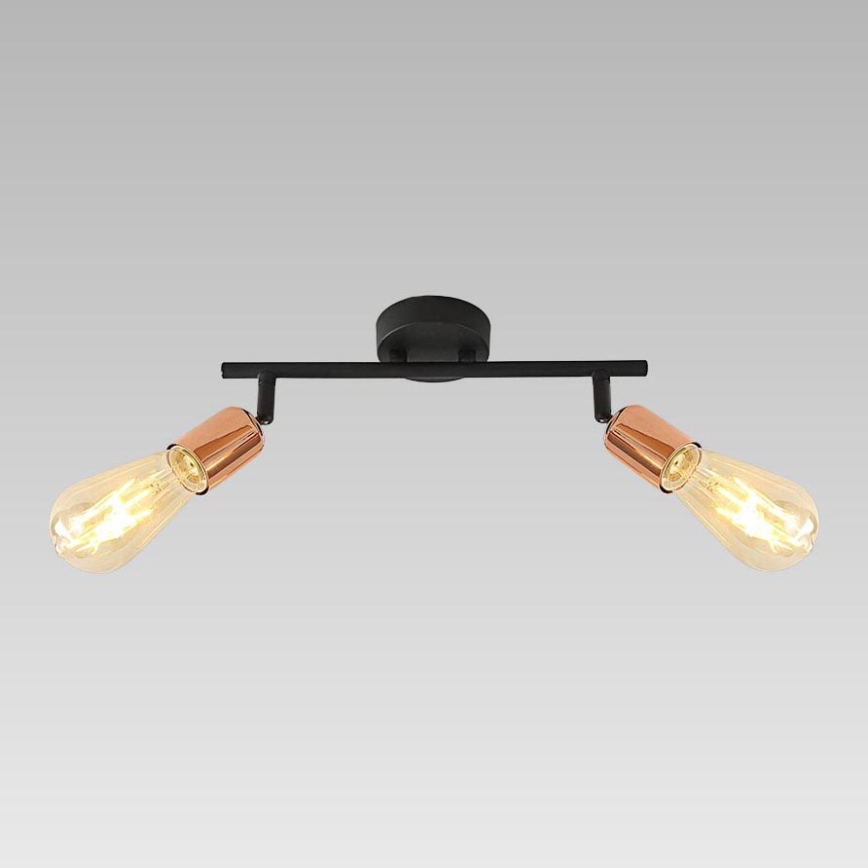 Prezent 75561 - Takpotlight DARIA 2xE27/40W/230V