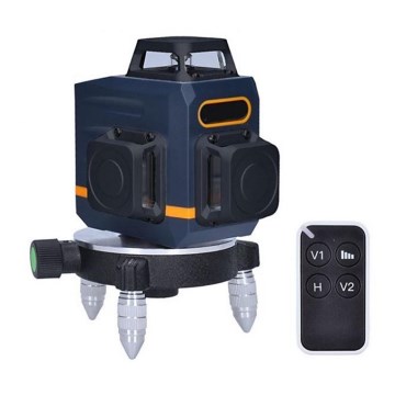 Professionellt laser vattenpass 4000 mAh 3,7V IP54 + fjärrkontrol