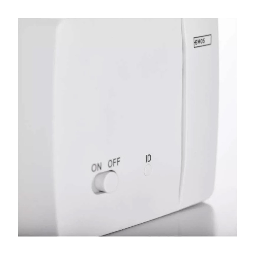 Programmerbar termostat 230V+2xAA