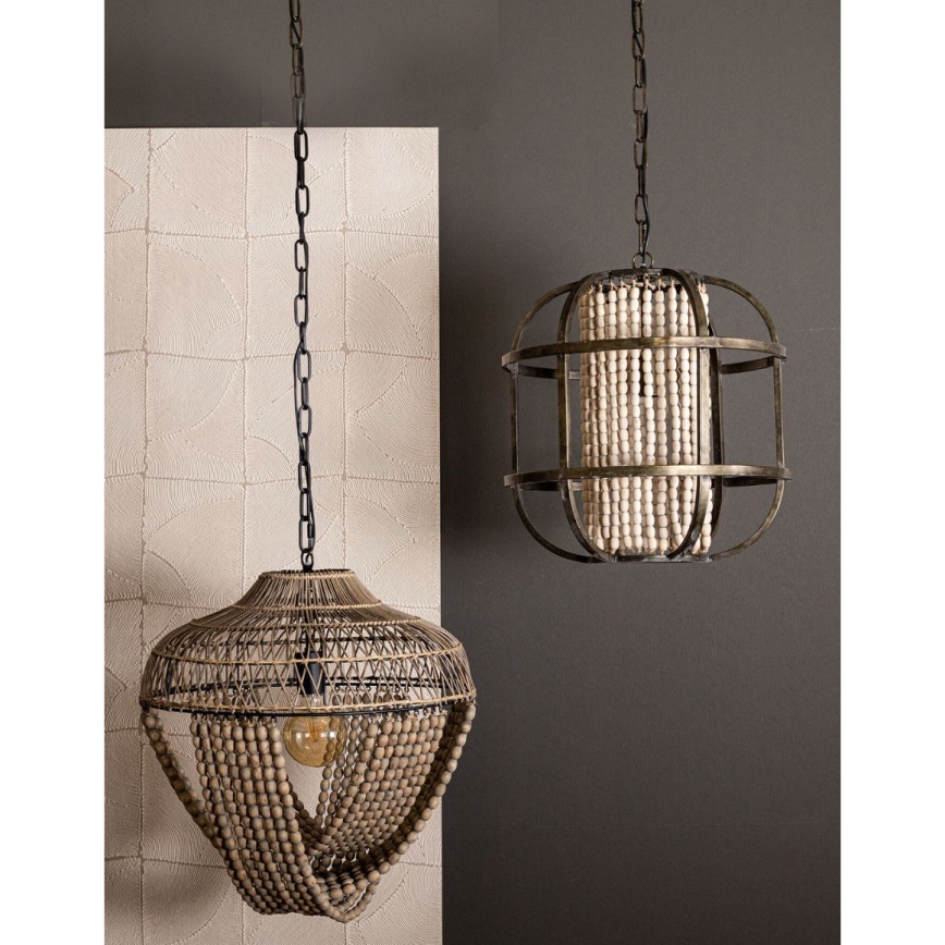 PTMD - Taklampa med kedja JULY 1xE27/40W/230V Ø 42 cm