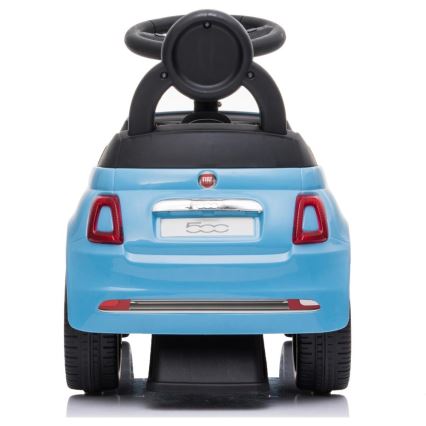 Push bil Fiat 500 2xAA blå