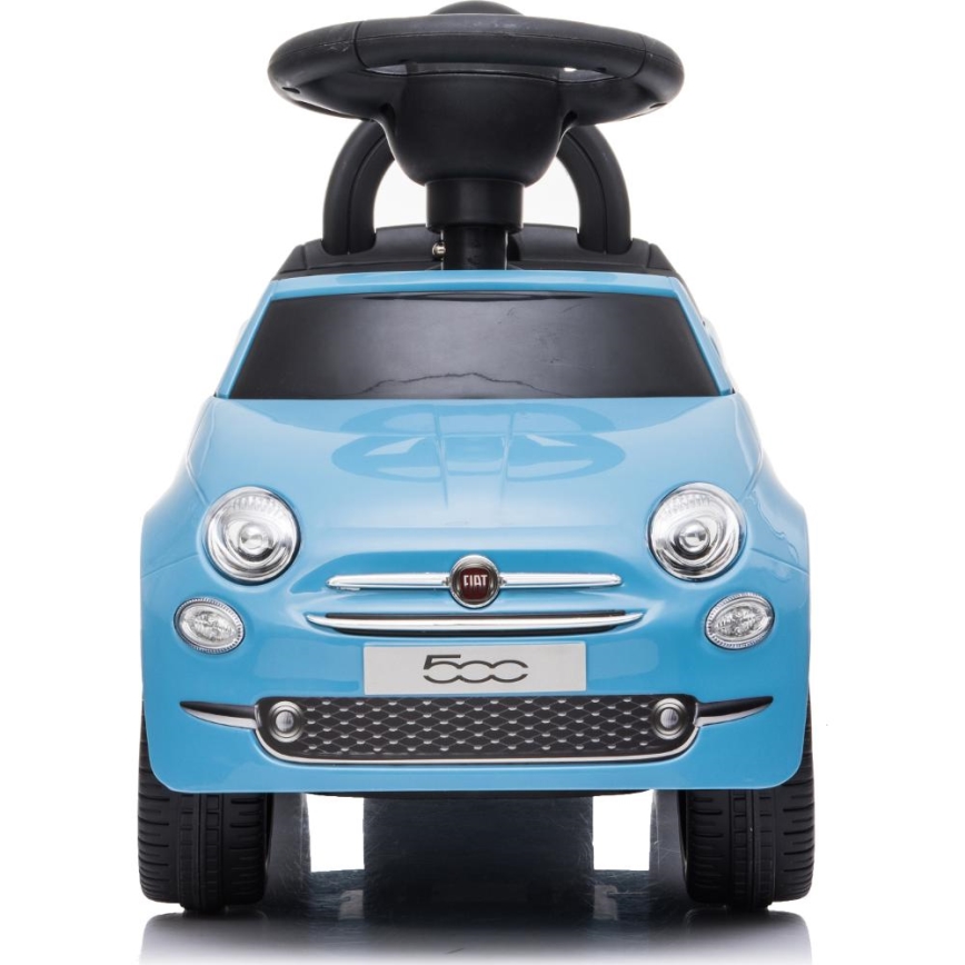 Push bil Fiat 500 2xAA blå