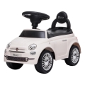 Push bil Fiat 500 2xAA grädde