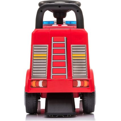 Push bil Mercedes Brandbil 2xAA röd