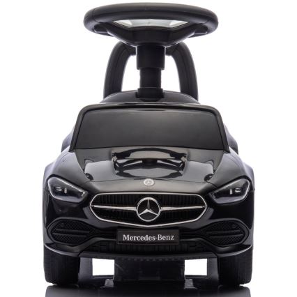 Push bil Mercedes C-Class 2xAA svart