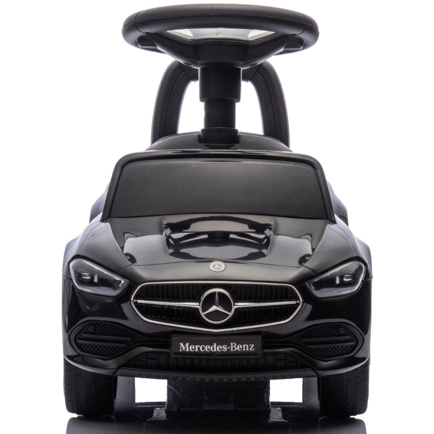 Push bil Mercedes C-Class 2xAA svart