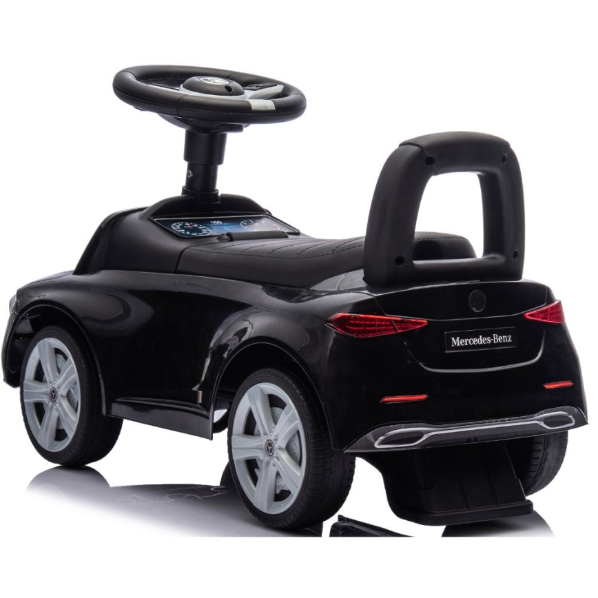 Push bil Mercedes C-Class 2xAA svart