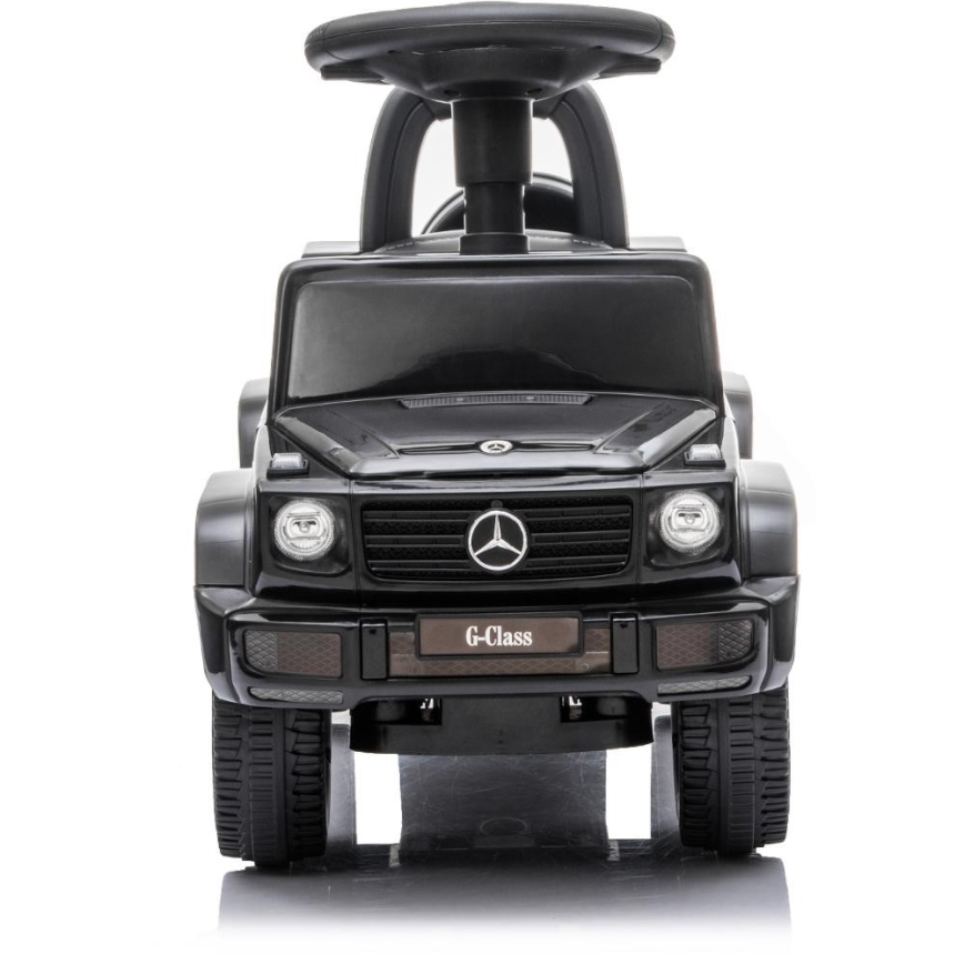 Push bil Mercedes G350d 2xAA svart
