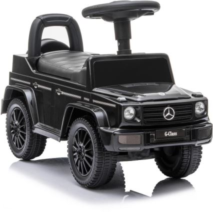 Push bil Mercedes G350d 2xAA svart