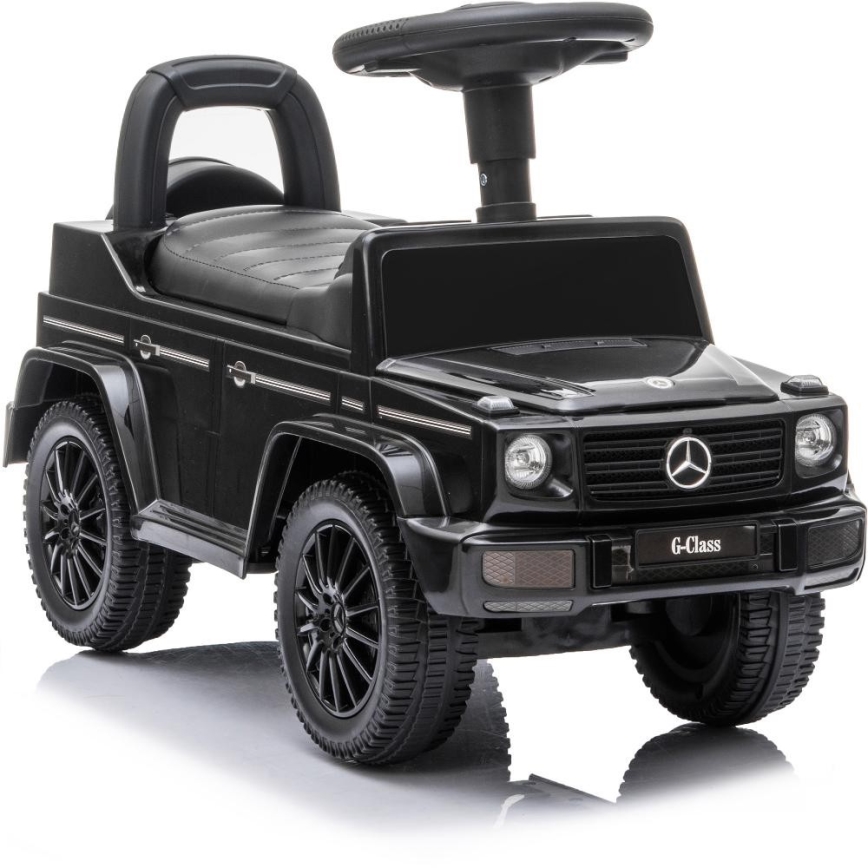 Push bil Mercedes G350d 2xAA svart