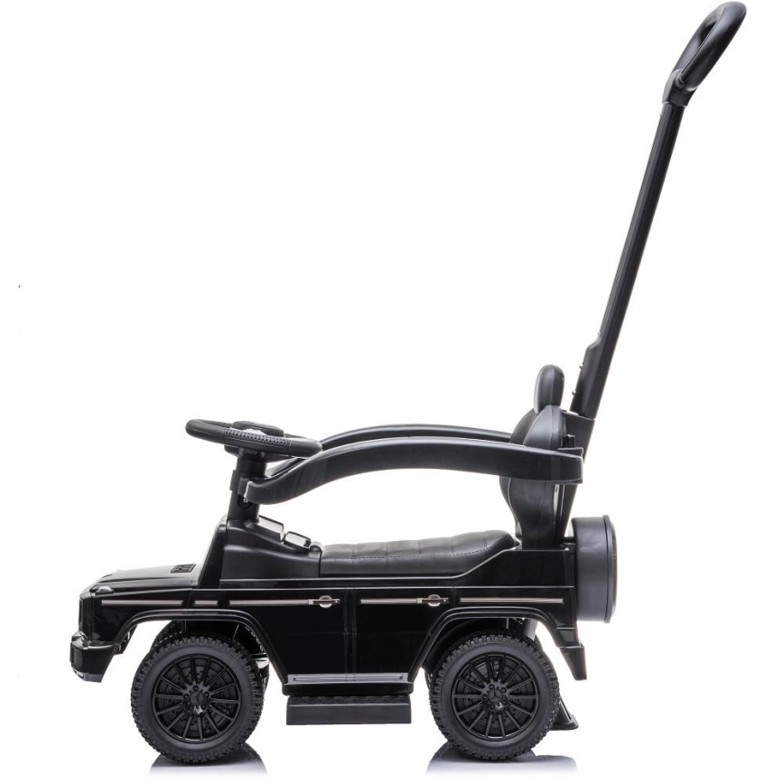Push bil Mercedes G350d 3i1 2xAA svart