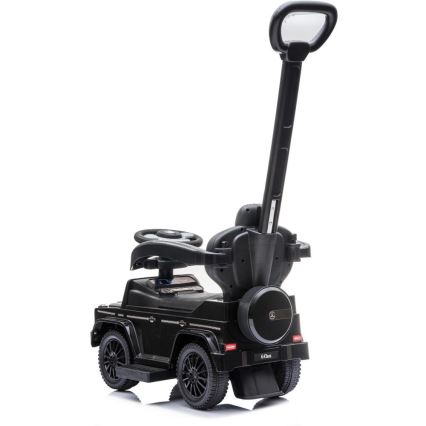 Push bil Mercedes G350d 3i1 2xAA svart
