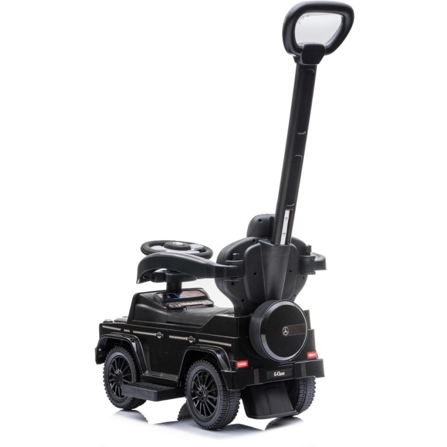 Push bil Mercedes G350d 3i1 2xAA svart