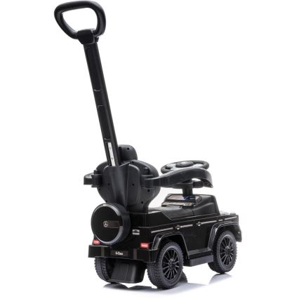 Push bil Mercedes G350d 3i1 2xAA svart