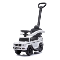 Push bil Mercedes G350d 3i1 2xAA vit/svart