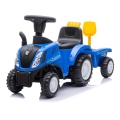 Push bil NEW HOLLAND 2xAA blå/svart