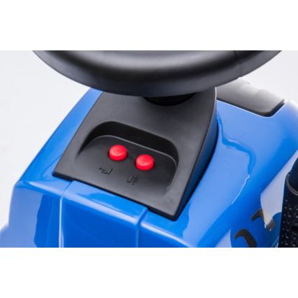 Push bil NEW HOLLAND 2xAA blå/svart