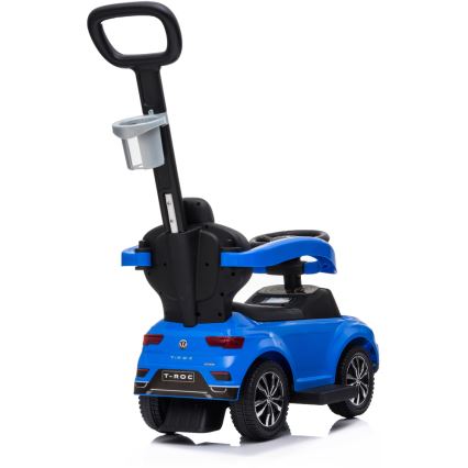 Push bil Volkswagen 3i1 2xAA blå/svart