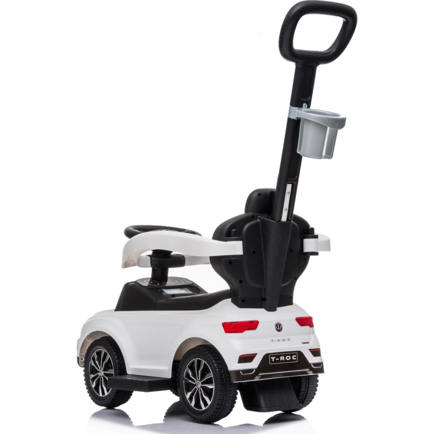 Push bil Volkswagen 3i1 2xAA vit/svart