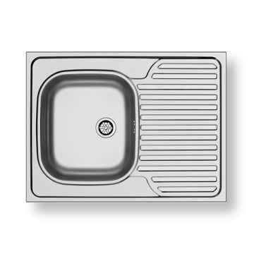 Pyramis 101041501 - Diskho för kök CORE 80x60 cm, satin