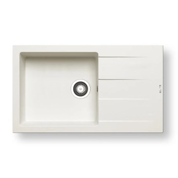 Pyramis 70070611 - Köksdiskho ATHLOS 86x50 cm granit/vit