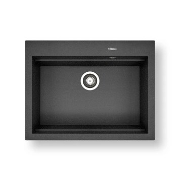 Pyramis 70094201 - Diskho SIROS 67x51,5 cm granit/svart